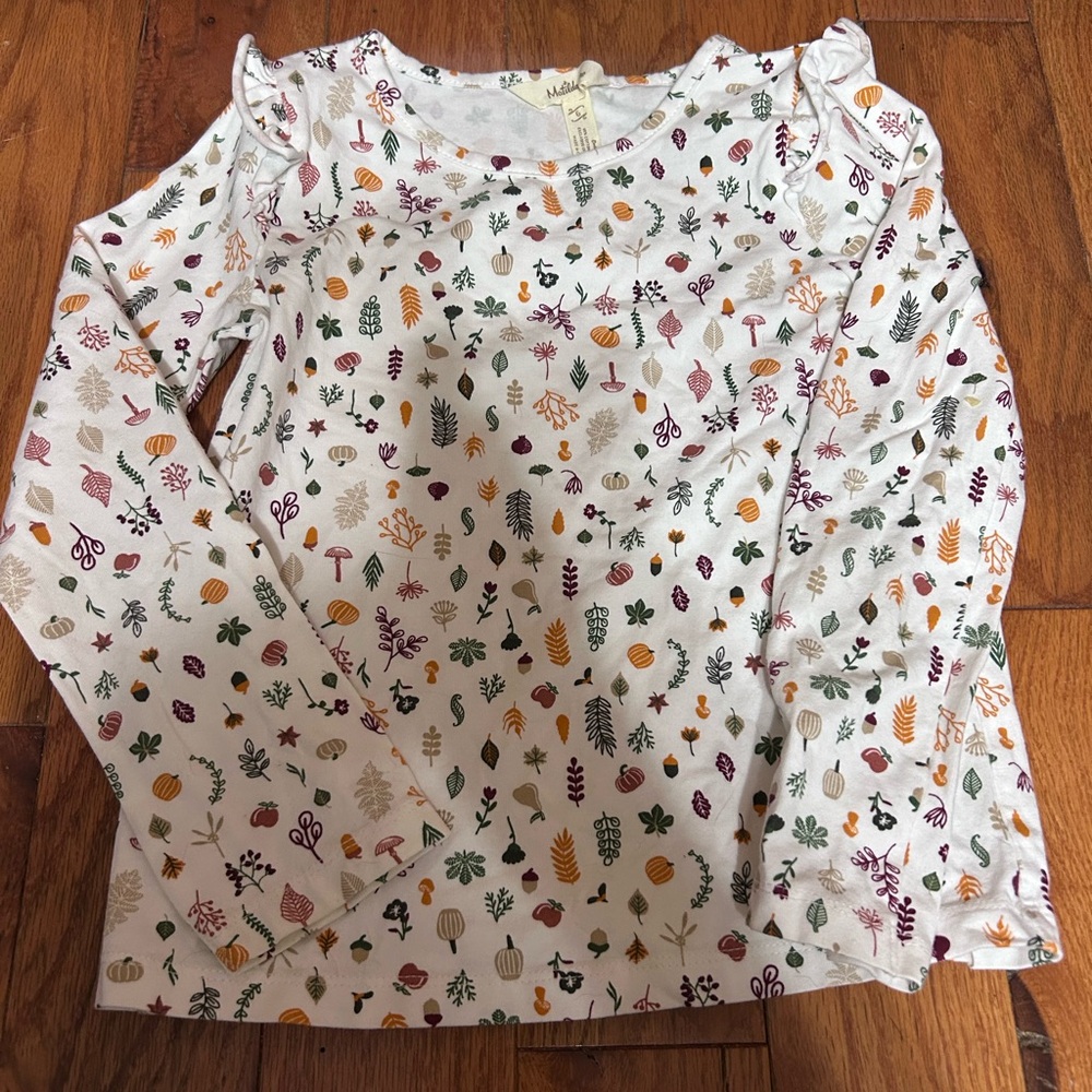 Colorful Patterned Matilda Jane Long Sleeve Kids' Shirt